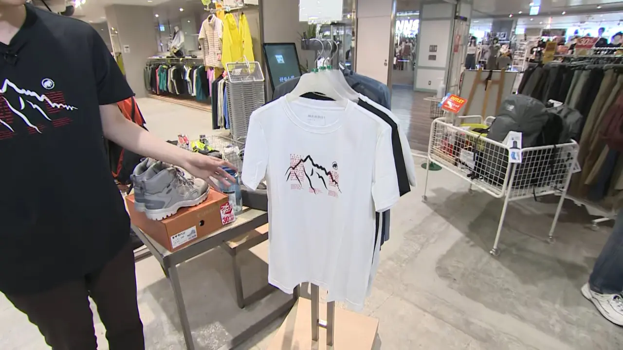 MAMMUT　Tsurugidake Print 7700円（税込）