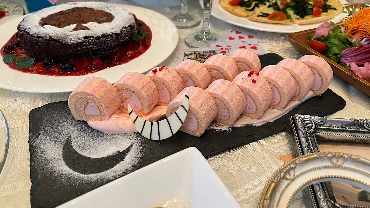 チェシャ猫ケーキ♥️お茶会&クッキー チェシャ猫ケーキ♥️お茶会