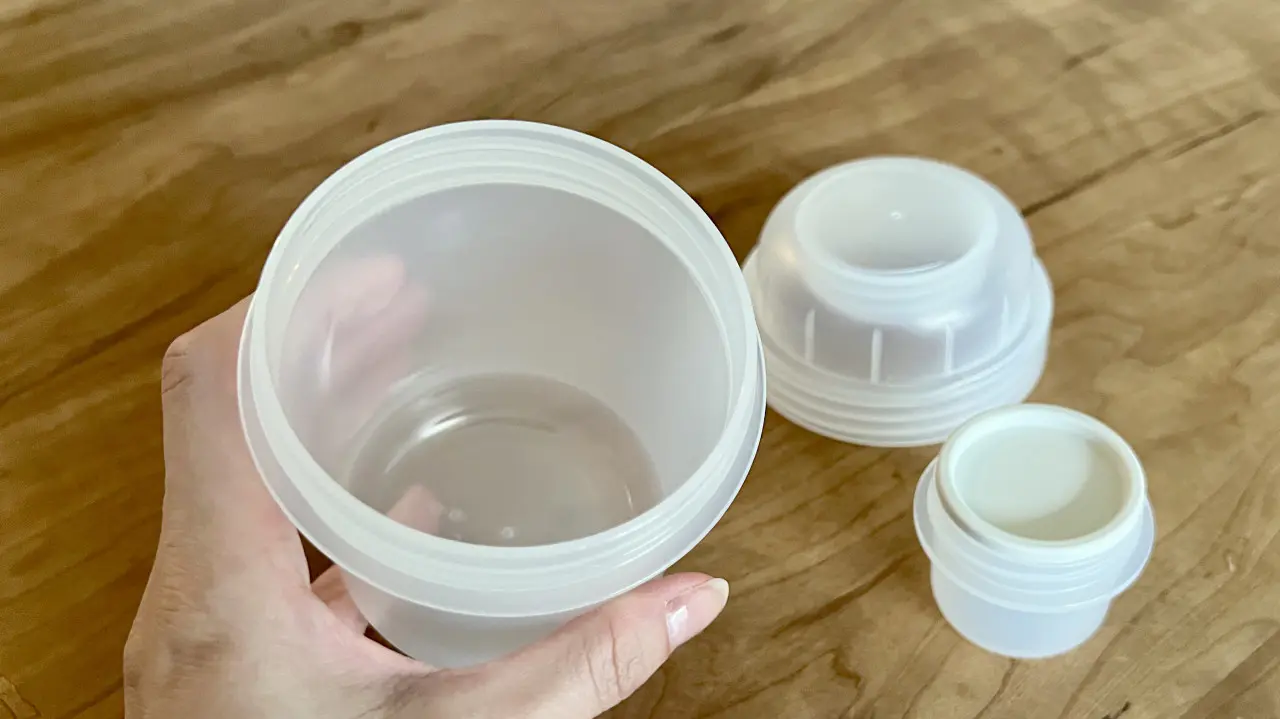 本体は液漏れ注意