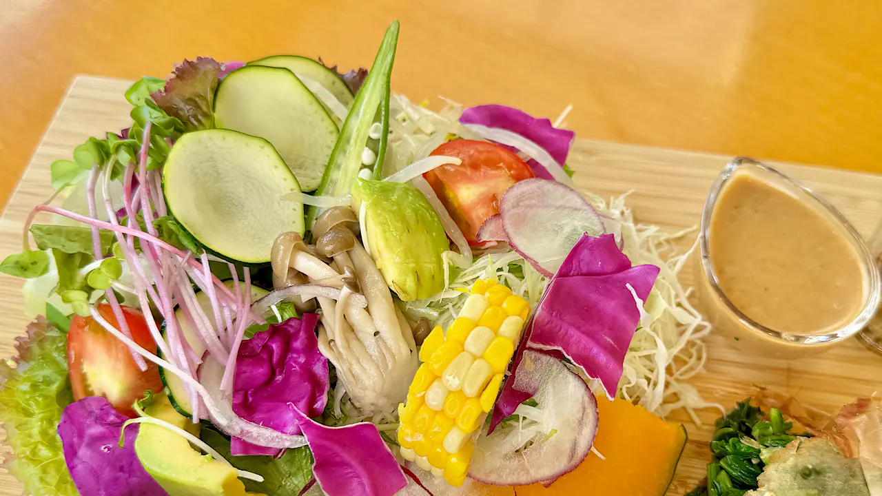 季節の野菜がたっぷり