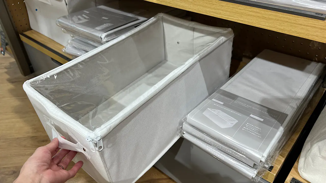 12位　透明フタ付収納BOX