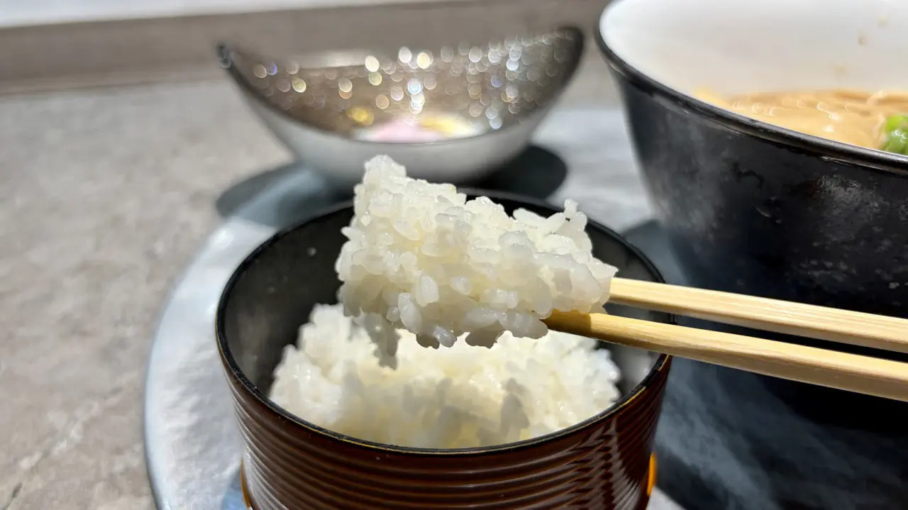 芽麦の白ご飯　250円（税込）