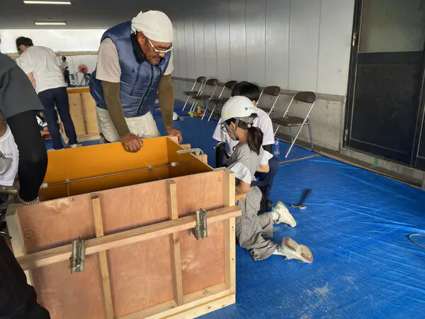 アヤッピ
高所での仕事を体験してみて、建設の仕事の大変さを知りました。高所作業車に乗れたのが一番楽しかったです。
