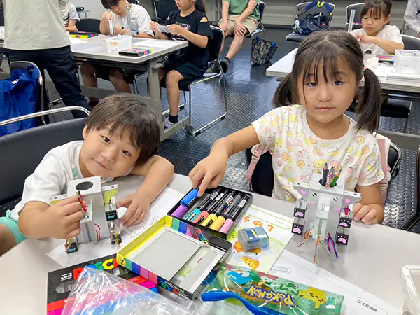 さな
工場見学ができて嬉しかったです。工作が楽しかったです！ぞうさんの工作がペン立てにできて嬉しかったです！ネジ回しが楽しかったです。