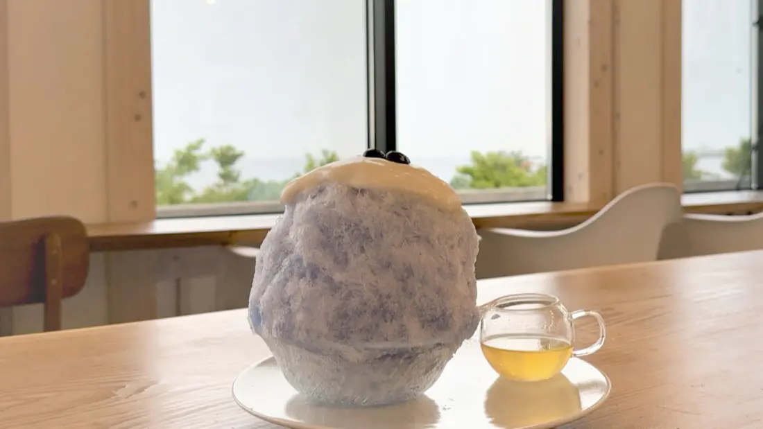 ソースはすべて自家製！毎日食べたい進化系かき氷【ミチツムギ】海を眺める店内飲食予約型の富山・射水のかき氷＆焼き菓子店