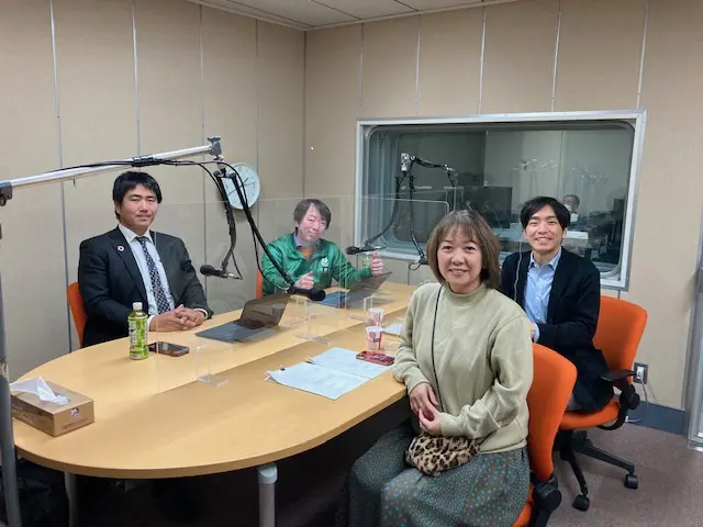 「Agri Voice（アグリボイス）」収録の様子