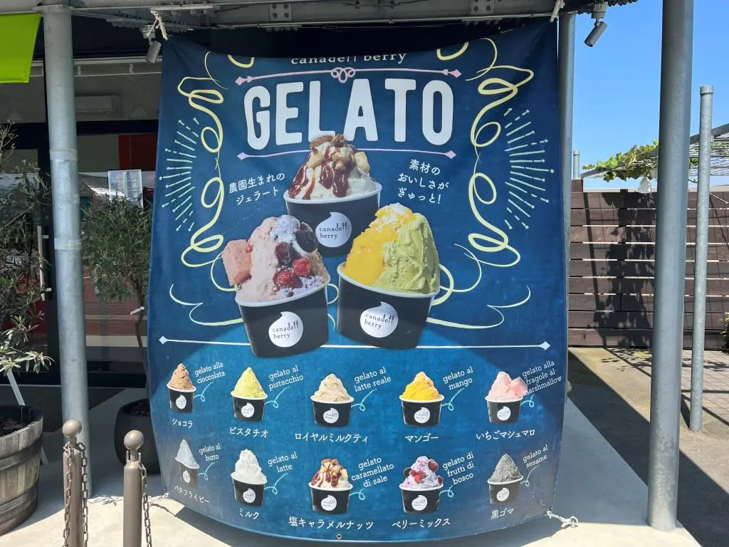 富山のこだわりジェラート③【カナデルベリー】いちご自慢の農園が作る