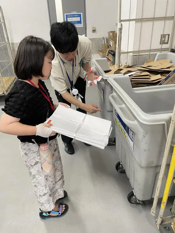 いっちゃん
ただ捨てると思っていたけど、重さをはかったりシールをはったりすることもしなければいけないと初めて知りました。