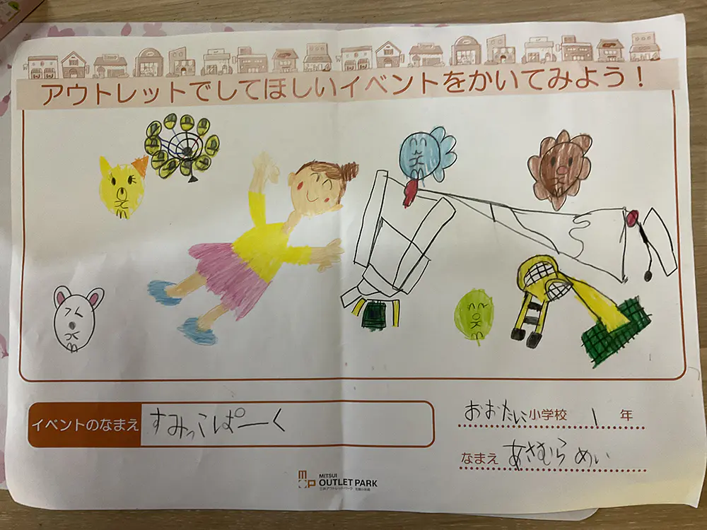 めいじろう
館内放送体験では、すっごくドキドキしました。スタッフさんしか入れないエリアにも入れて、とっても楽しかったです。

