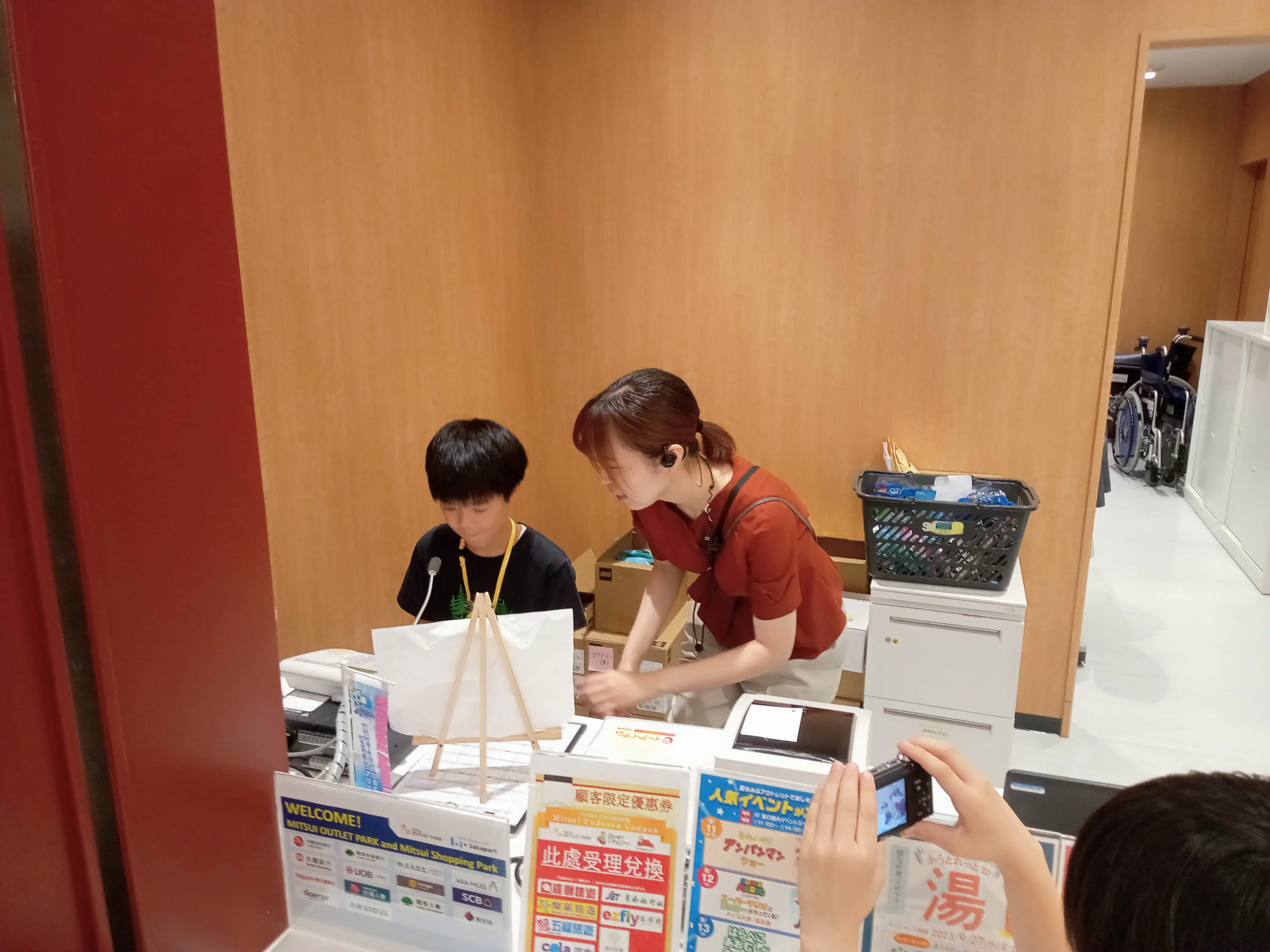リョウタロウ
大きな声でアナウンスできました。楽しかったです。
