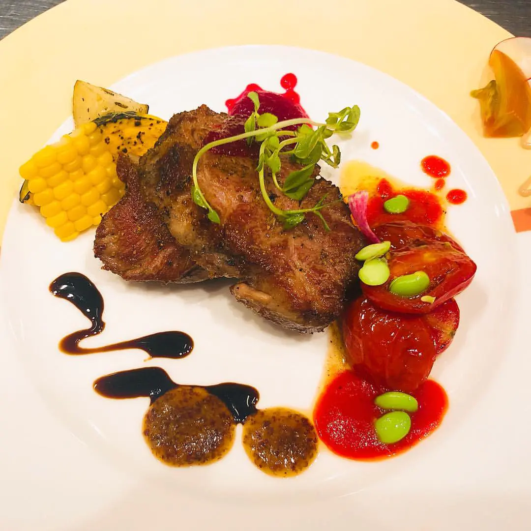 イベリコ豚のステーキランチ 1540円（税込）