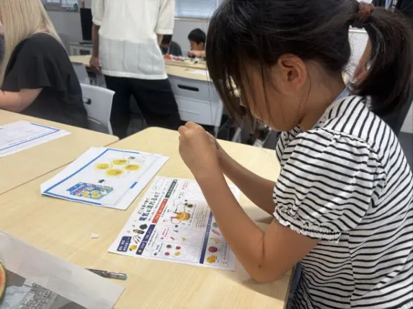くんくん
果物で発電できてびっくりしました。
