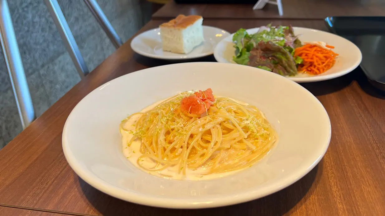 たらこのレモンクリームソーススパゲティ　1430円（税込）