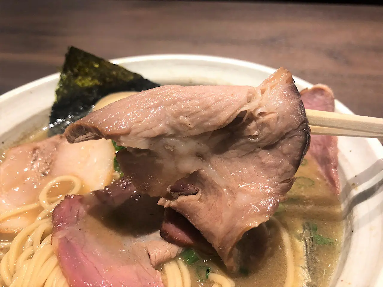 レアチャーシュー