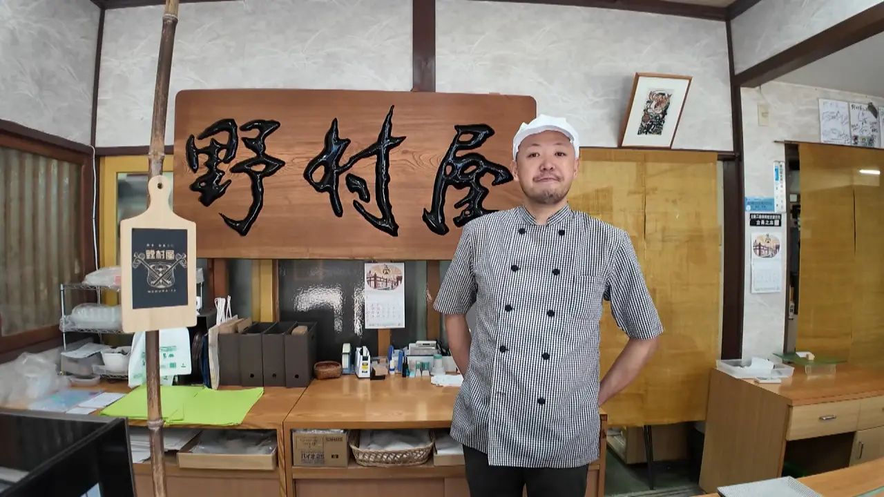 3代目店主　野村英隆さん