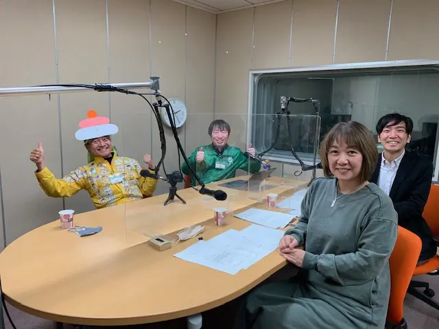 「Agri Voice(アグリボイス)」収録の様子