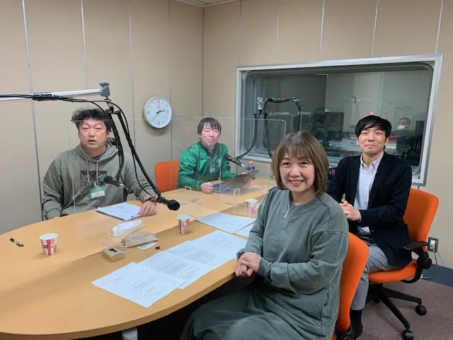 「Agri Voice（アグリボイス）」収録風景