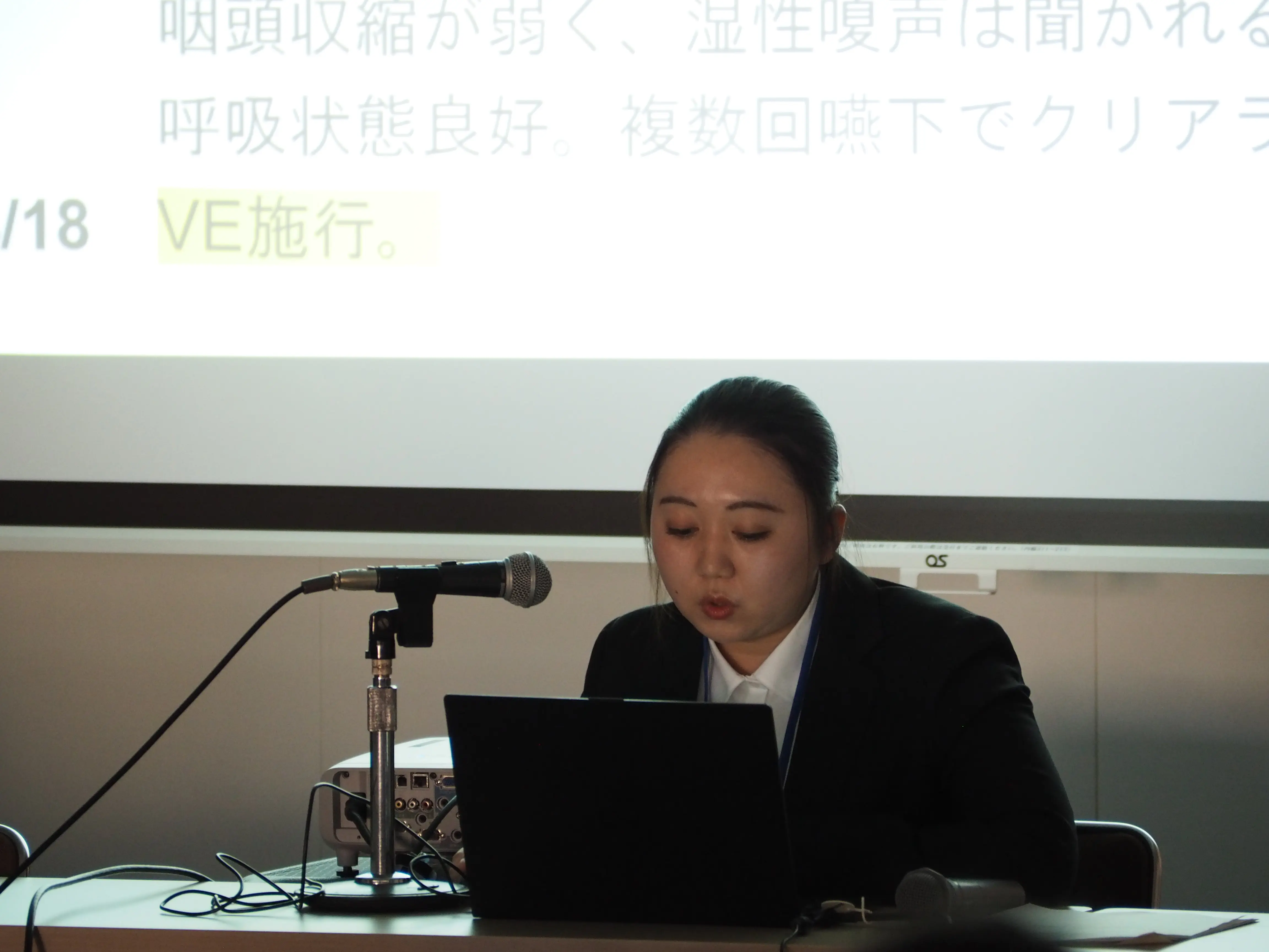 野村病院SST（摂食嚥下サポートチーム）専従言語聴覚士　高橋実穂氏