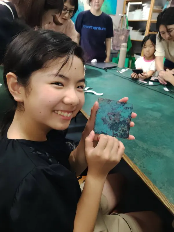 ゆず
化学薬品が臭かった
色が変わるのがおもしろい