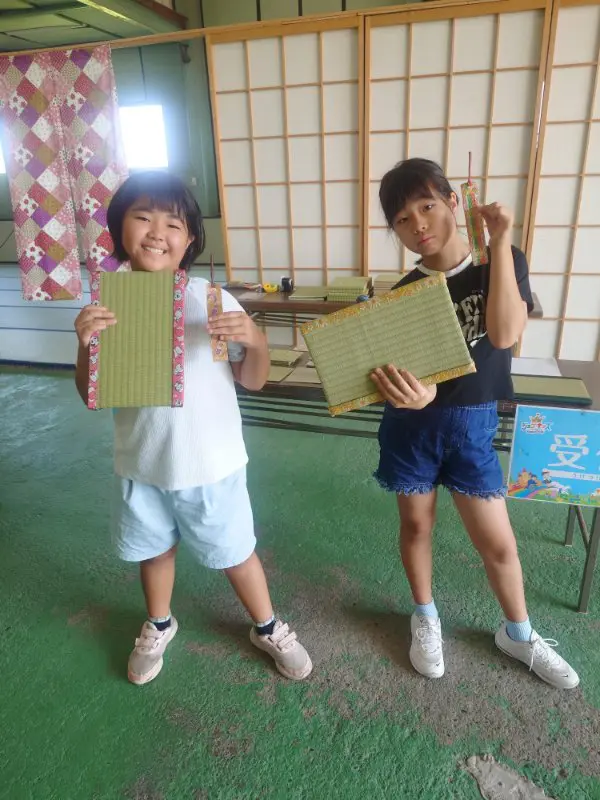 ゆあ
たたみの歴史なども教えてもらいありがとうございました。