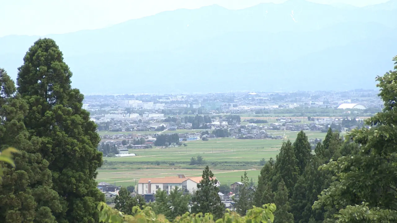 農園からの眺め