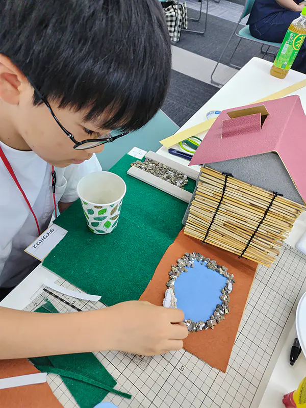 ゆうた
家を作るのは、大変だったけど、建物造りの大事なことを、知れて良かったです。
