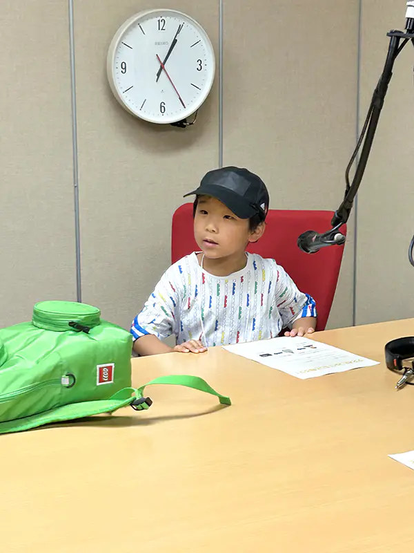 ゆう
緊張したけど、テレビの放送原稿を読んだり、ラジオの生放送でお話したりできました。楽しかったです。