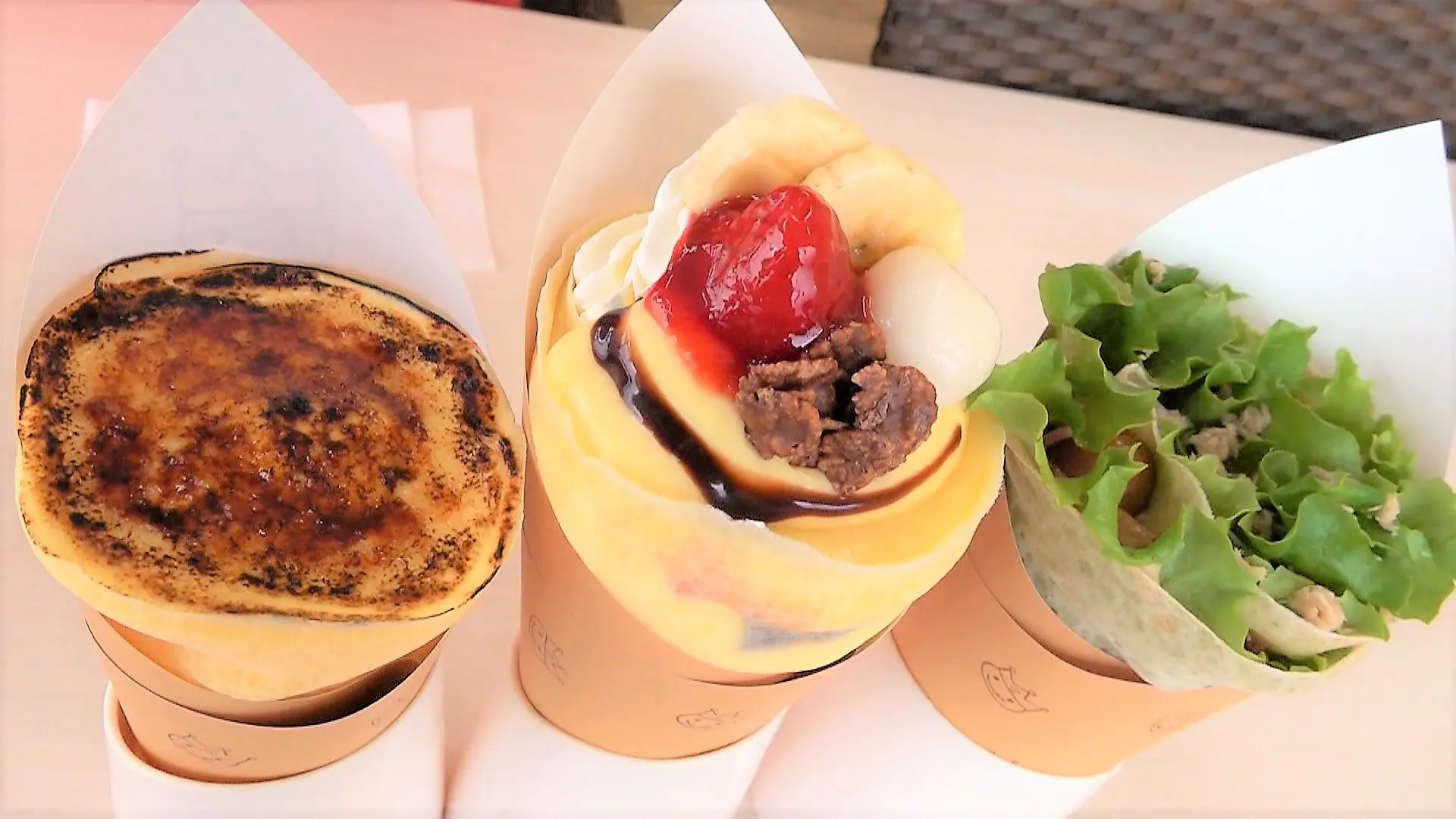 180種の味とモチモチしっとりの生地が魅力！クレープ大好き店主が営む