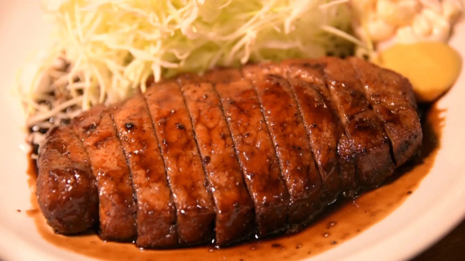 豚ロースのトンテキ