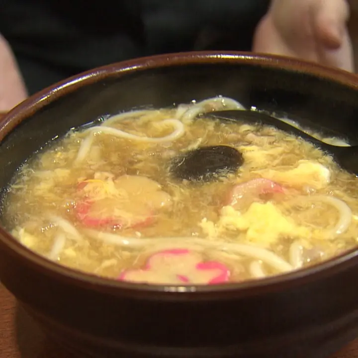 名物「あんうどん」は夏でもすっきりおいしい！【おばた食堂】小矢部で愛されて60年以上のまごころ食堂