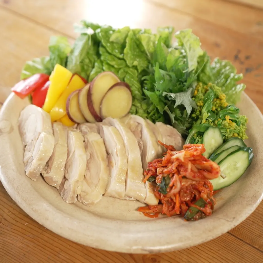 【お料理レシピ】時短で簡単＆ノンオイルでヘルシー【せいろで鶏肉ポッサム＆ナスの肉はさみ】せいろ蒸しのレパートリーを増やそう！
