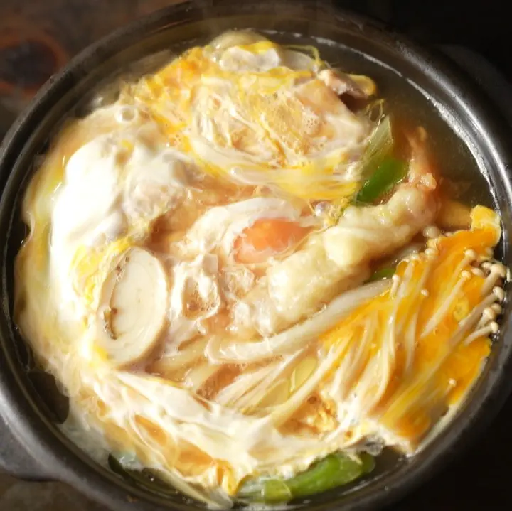 モチモチ食感が魚津で評判! うどん愛強すぎ店主の親子煮込みうどん【梅乃家】