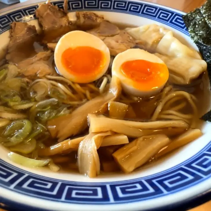 高山ラーメン＆ニンニクみそチャーハンの鉄板セット！【中華そば 天狗】飛騨高山の味を富山で