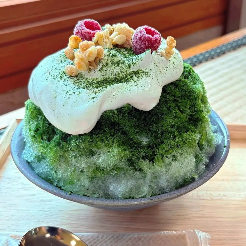 抹茶・あんこ好き必見！老舗和菓子店の至極のかき氷【松木菓子舗
