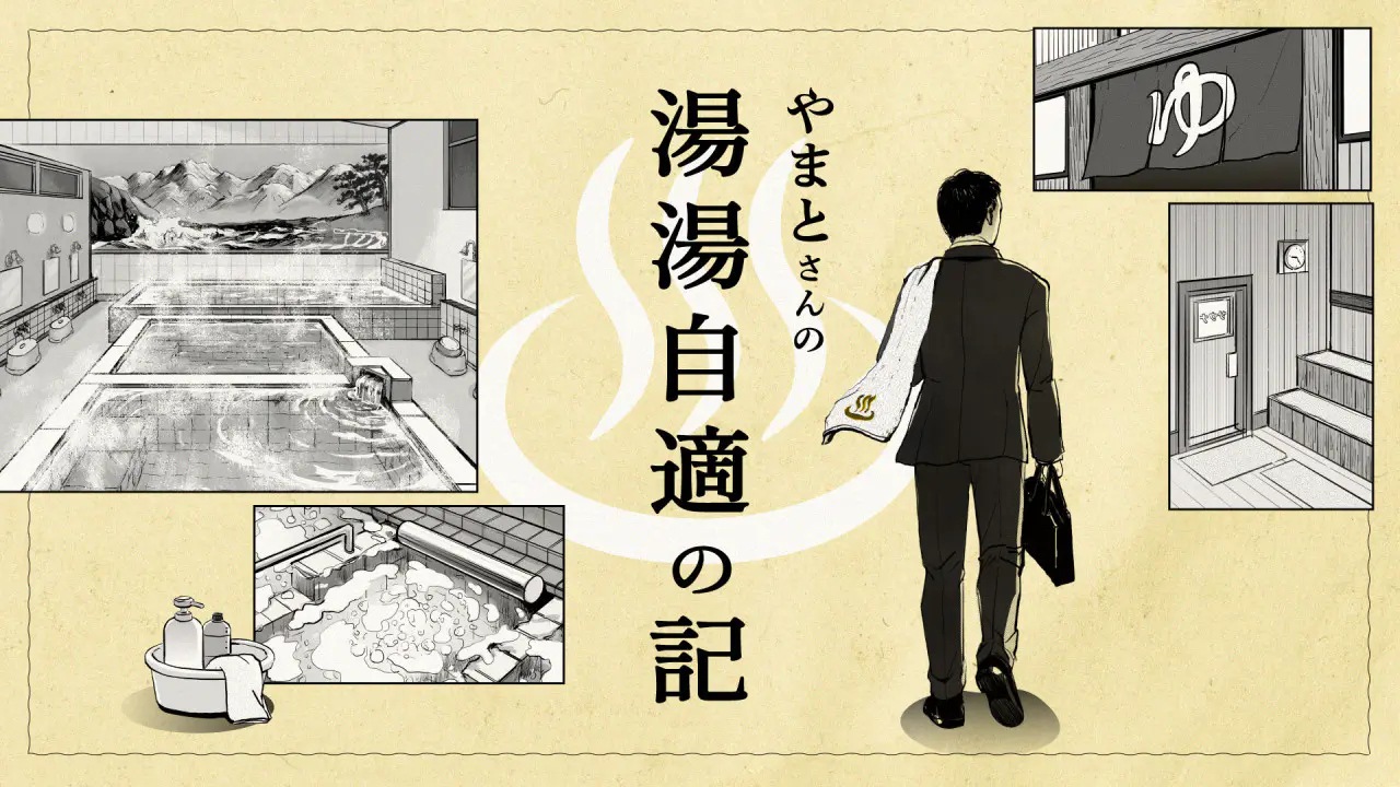 連載とやまのおふろ【やまとさんの湯湯自適の記】#1 マルトミ鉱泉（富山市呉羽地域）