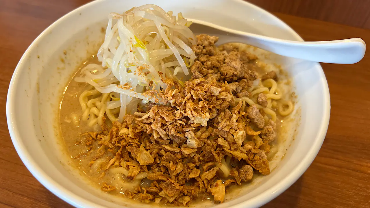 富山の“辛くない”担々麺の店が移転【担々麺専門店とりごま】ゴマと豆乳