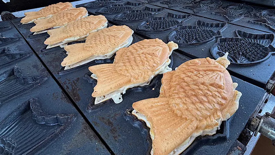 糖度40度! 種子島産の安納芋で作った“黄金あん”たっぷり もちふわたい