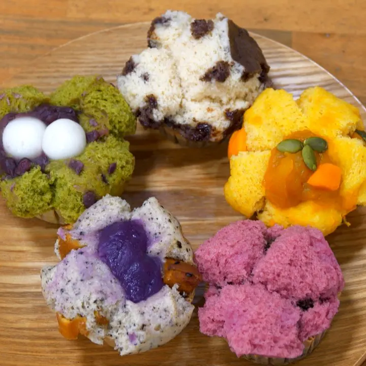 ぜ～んぶ食べたい！カラフルな蒸しパンがかわいすぎる氷見のパン屋さん
