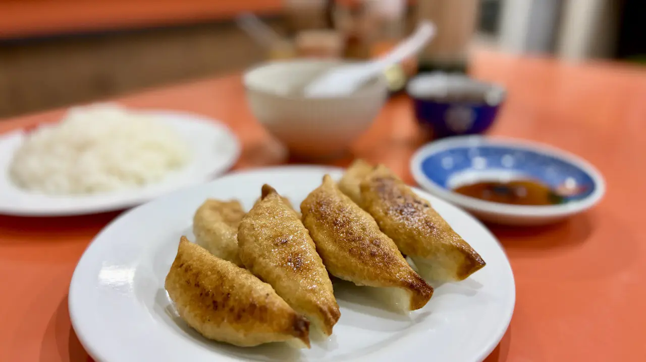 富山駅前で半世紀愛される名物餃子【餃子会館 桜町支店】祖父から孫につなぐ野菜たっぷり揚げ焼きの味