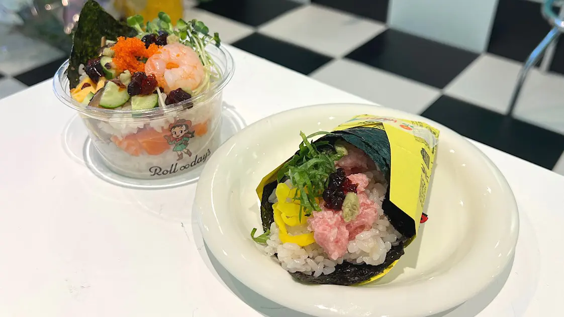 アメリカンダイナーなのに手巻き寿司!?【Roll∞day's】ポップで楽しみ方無限大な寿司スタンドが富山市まちなかにオープン