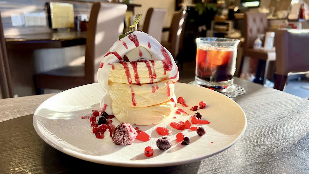 隠れ家カフェでふわふわパンケーキを【喫茶ぽっち】一人ぽっちでもゆっくりと