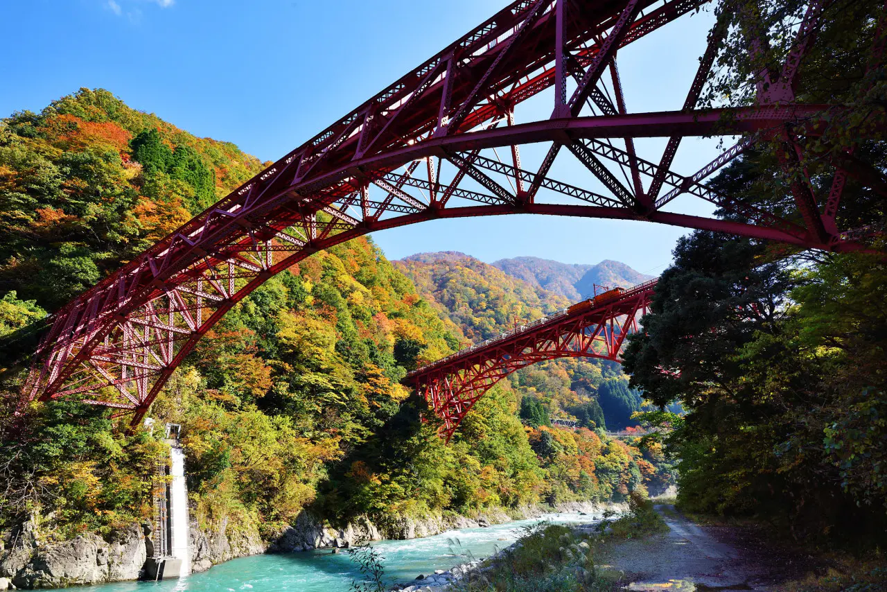 黒部峡谷トロッコ電車